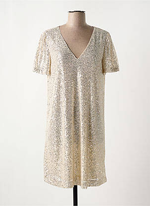 Rochie scurtă bej GRACE & MILA femeie