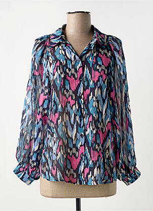 Cămașă albastru GRACE & MILA femeie