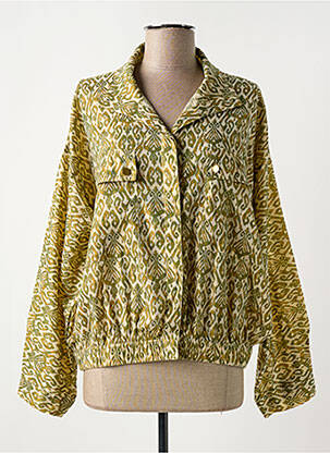 Jachete casual buzunare verde LA PETITE ETOILE femeie