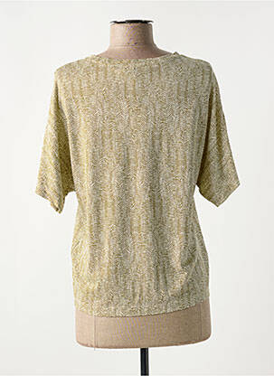 Tricou imprimeu fantezie mâneci scurte verde HARRIS WILSON femeie