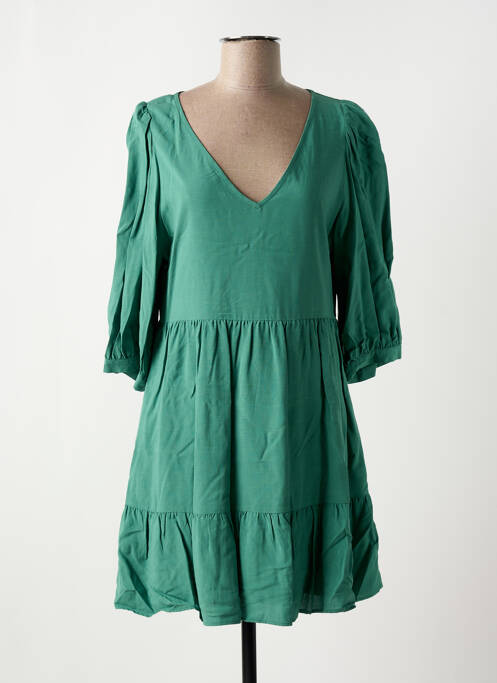 Rochie scurtă verde DES PETITS HAUTS femeie