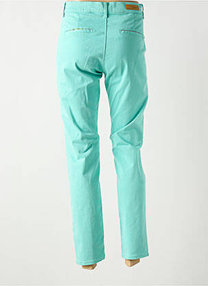Pantalon chino talie joasă talie joasă albastru HAPPY femeie
