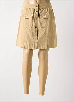 Fustă scurtă bej LA PETITE ETOILE femeie