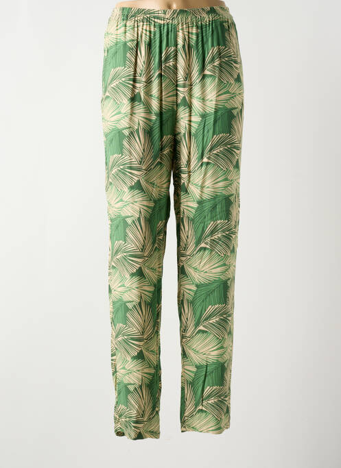 Pantalon drept verde HARTFORD femeie
