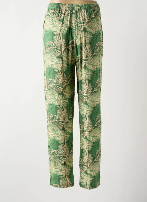 Pantalon drept verde HARTFORD femeie