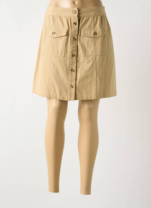 Fustă scurtă bej LA PETITE ETOILE femeie