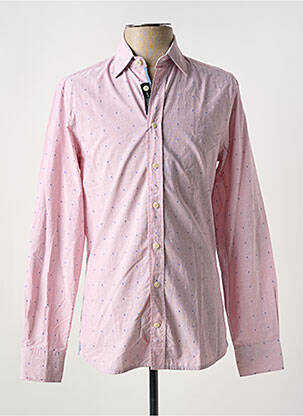 Cămașă cu mâneci lungi roz HACKETT bărbat
