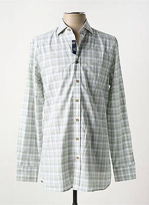 Cămașă cu mâneci lungi verde HACKETT bărbat