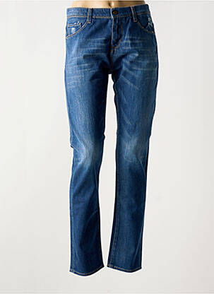 Blugi cu croială slim albastru ACQUAVERDE femeie