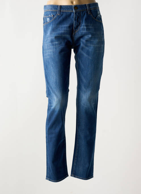 Blugi cu croială slim albastru ACQUAVERDE femeie