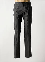 Pantalon slim talie cu cleme mărime normală gri AZZARO homme