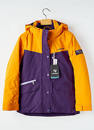 Geacă matlasată violet ZIENER fată