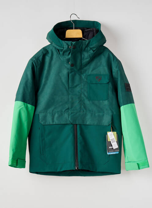 Geacă matlasată verde ZIENER copil