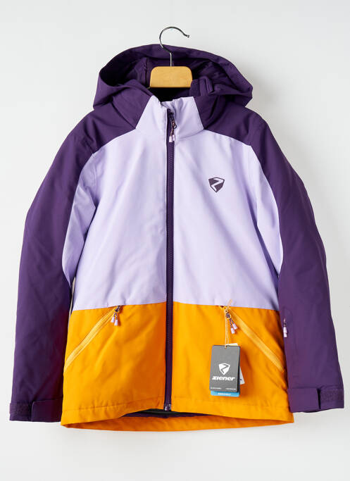 Geacă matlasată violet ZIENER fată