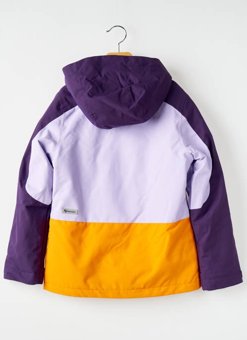 Geacă matlasată violet ZIENER fată