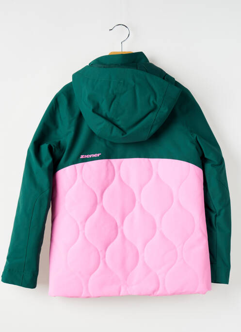 Geacă matlasată roz ZIENER fată