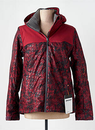 Parka sport schi cu glugă roșu ZIENER femeie