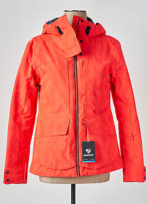Parka sport schi cu glugă portocalie ZIENER femeie