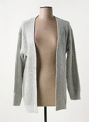 Vestă cu mâneci lungi gri LINEA TESINI femeie