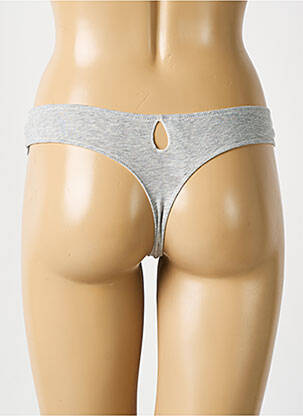 Tanga elasticitate gri BARBARA femeie