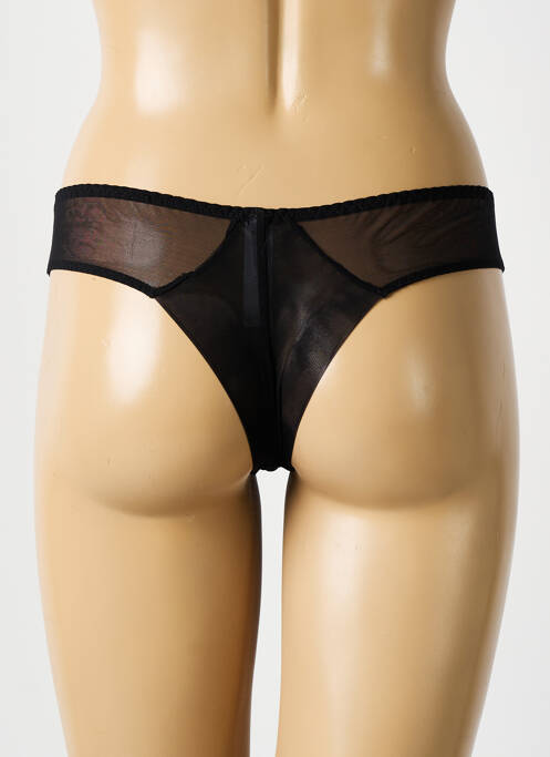 Tanga negru BARBARA femeie