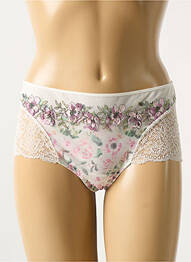 Shorty efect material satinat alb MARIE JO femme