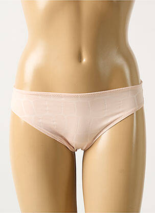 Chilot efect material satinat culoare piersică MARIE JO femeie