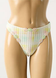 Tanga elasticitate galben MARIE JO femme
