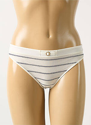 Tanga elasticitate alb MARIE JO femeie