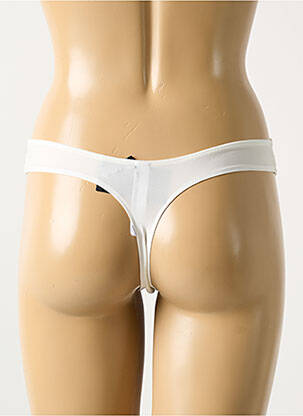 Tanga elasticitate alb MARIE JO femeie