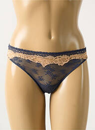 Tanga elasticitate albastru MARIE JO femme