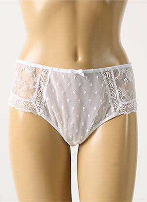Shorty elasticitate alb LOU femeie