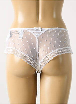 Shorty elasticitate alb LOU femeie