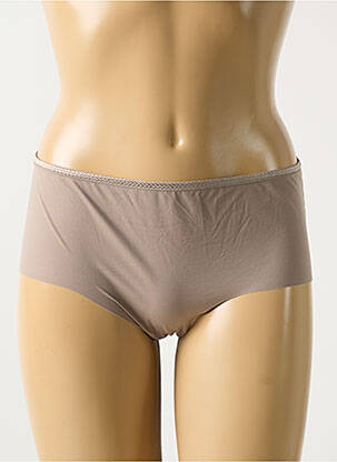 Shorty elasticitate maro LOU femeie