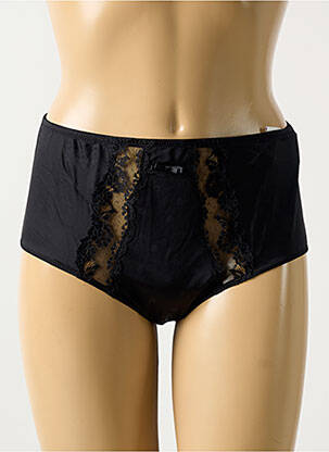 Shorty efect material satinat negru MARIE JO femeie