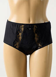 Shorty efect material satinat negru MARIE JO femeie