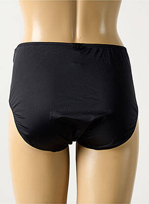 Shorty efect material satinat negru MARIE JO femeie