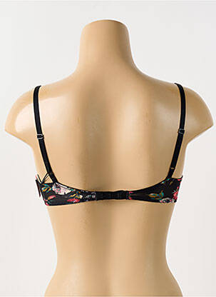 Sutien efect material satinat sutien balconet cu decolteu înalt negru MARIE JO femeie