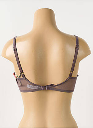 Sutien efect material satinat top sutien push-up violet MARIE JO femeie