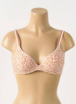 Sutien efect material satinat top sutien modelat roz MARIE JO femeie