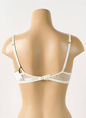 Sutien efect material satinat top sutien modelat alb MARIE JO femeie
