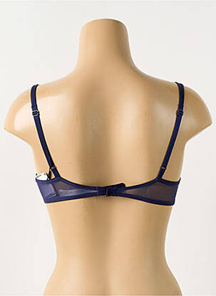 Sutien efect material satinat top sutien modelat albastru MARIE JO femeie