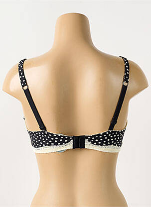 Sutien efect material satinat top sutien modelat negru VANITY FAIR femeie