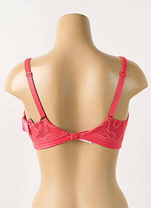 Sutien efect material satinat top sutien modelat roz PRIMADONNA femeie