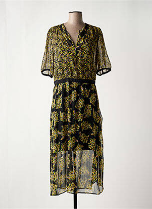 Rochie midi negru ELORA femeie