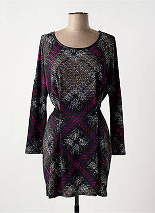 Rochie scurtă mâneci lungi mâneci lungi violet ELORA femeie