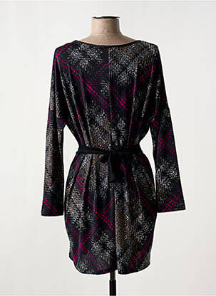 Rochie scurtă mâneci lungi mâneci lungi violet ELORA femeie