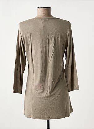 Tricou mâneci 3/4 mâneci 3/4 gri GEORGES FRANCK femeie