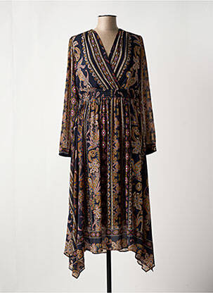 Rochie lungă negru ELORA femeie