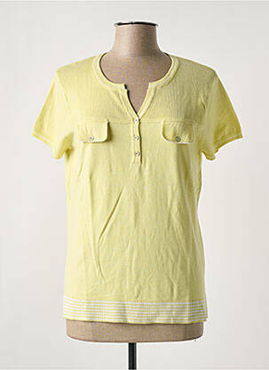 Pulover galben GEORGES FRANCK femeie